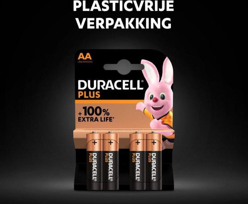 Duracell - Plus - AA-batterijen - Alkaline - 1,5 V - 8 Stuks