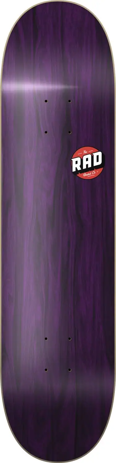 RAD Blank Logo Skateboard Deck | SkatePro