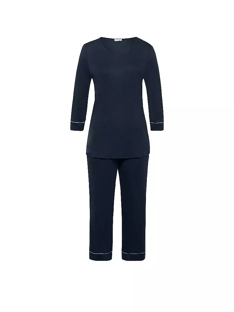 HANRO Pyjama dunkelblau