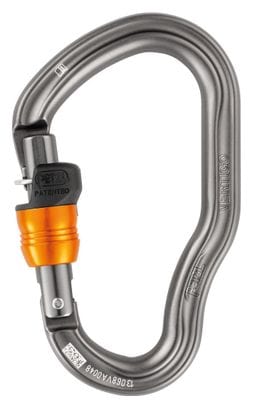 Mousqueton Petzl Vertigo Wire-Lock Gris