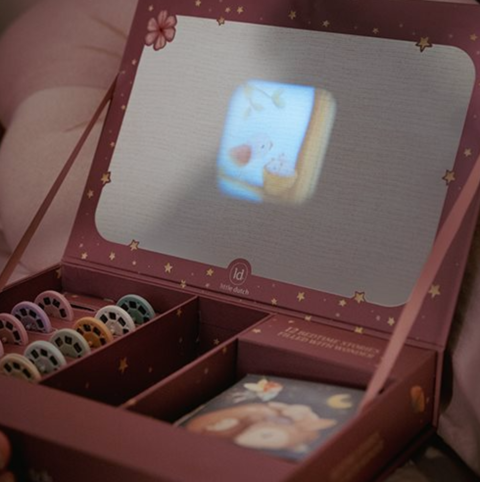 Little Dutch Little Dutch Verhalen projector zaklamp Roze