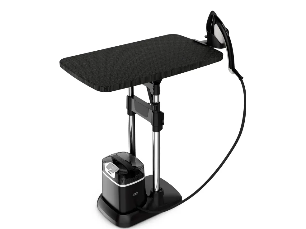 Tefal IXEO  QT1510E0, Opretstående beklædningsdamper, 1,17 min., Sort, 5 bar, 45 g/min, 90 g/min