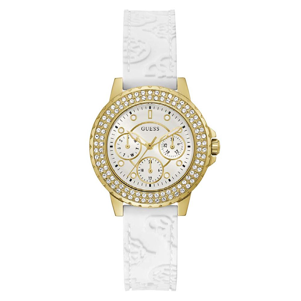 Montre Guess Crown Jewel Blanc