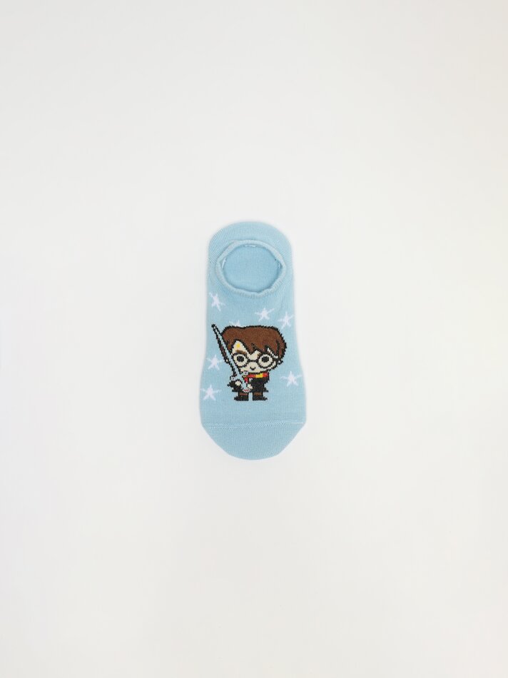 Pacote com 3 pares de meias estampadas com Harry Potter © &™ WARNER BROS - Cores Variadas