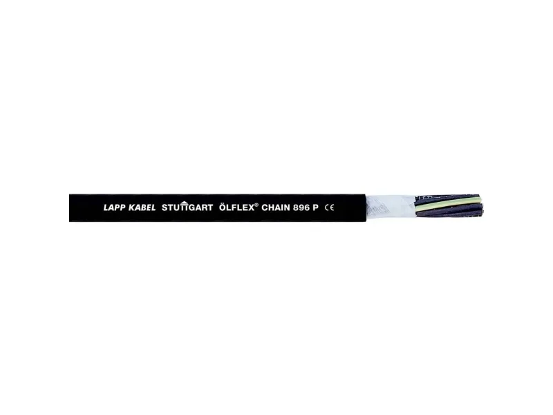LAPP 1023230/500 Slæbekædekabel ÖLFLEX® CHAIN 896 P 5 G 1.5 mm² Sort 500 m