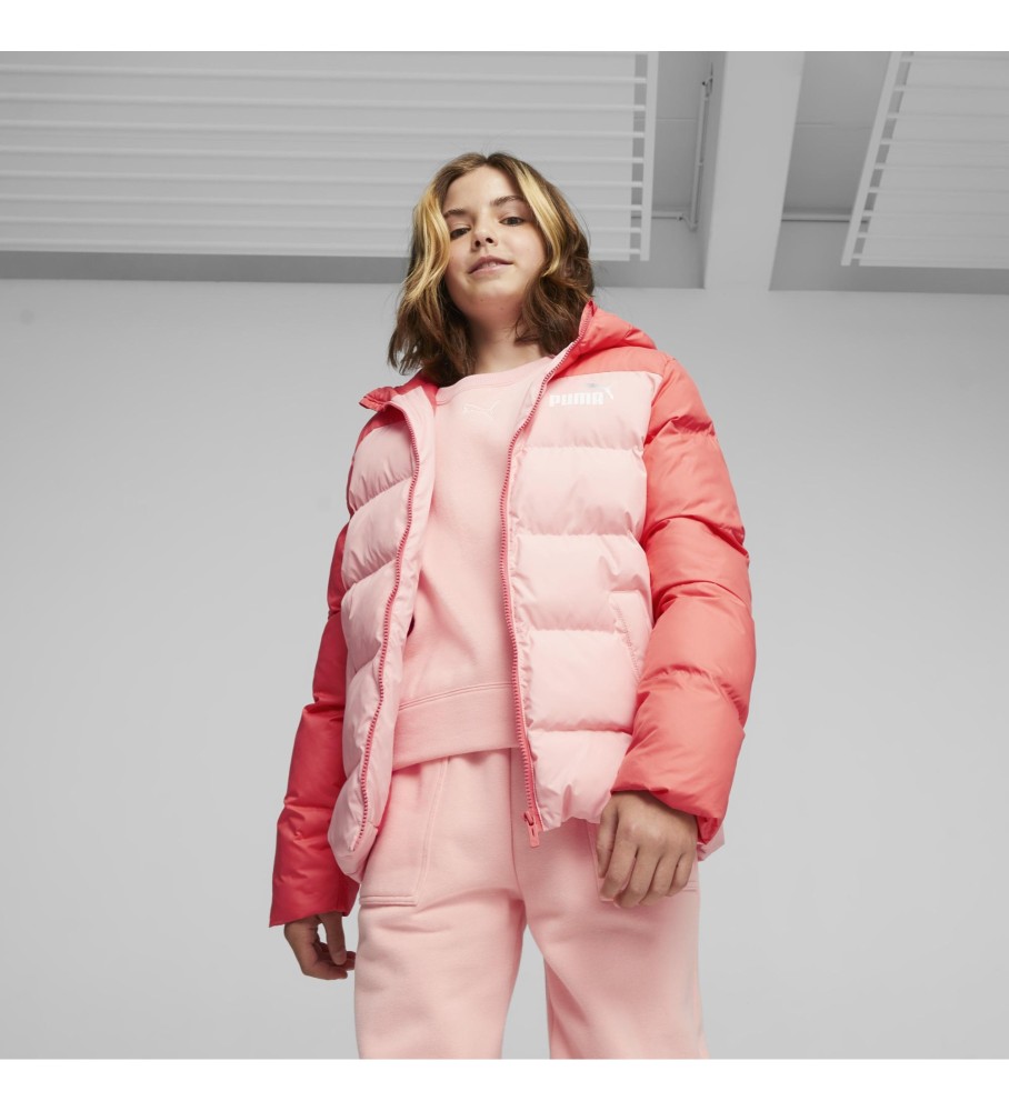 Jaqueta Puma Colourblock Polyball rosa