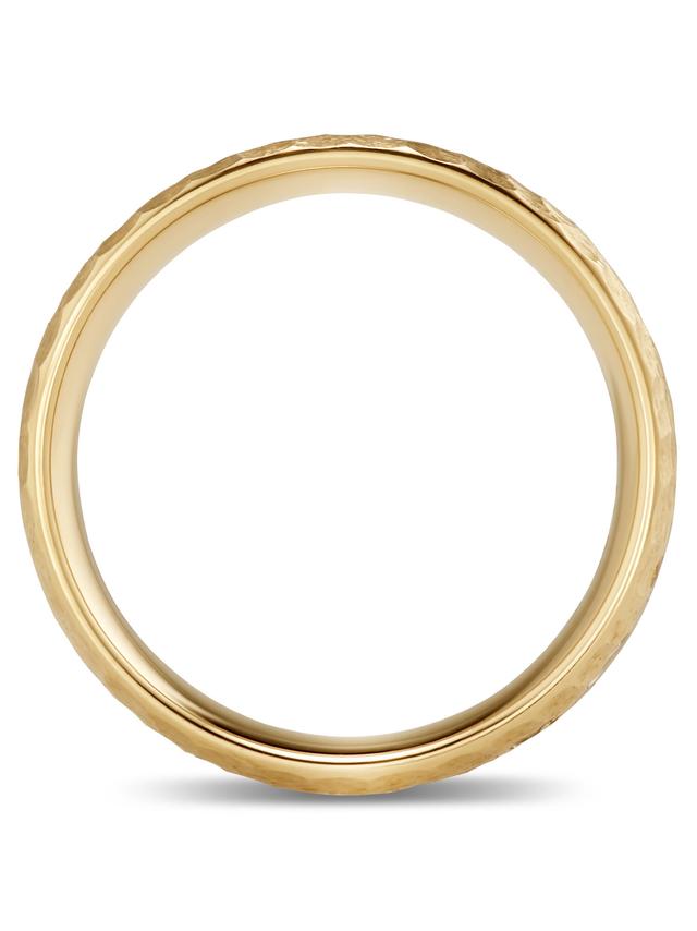 Band-Ring, Brillanten, Platin 600 und Gold 585, bicolor