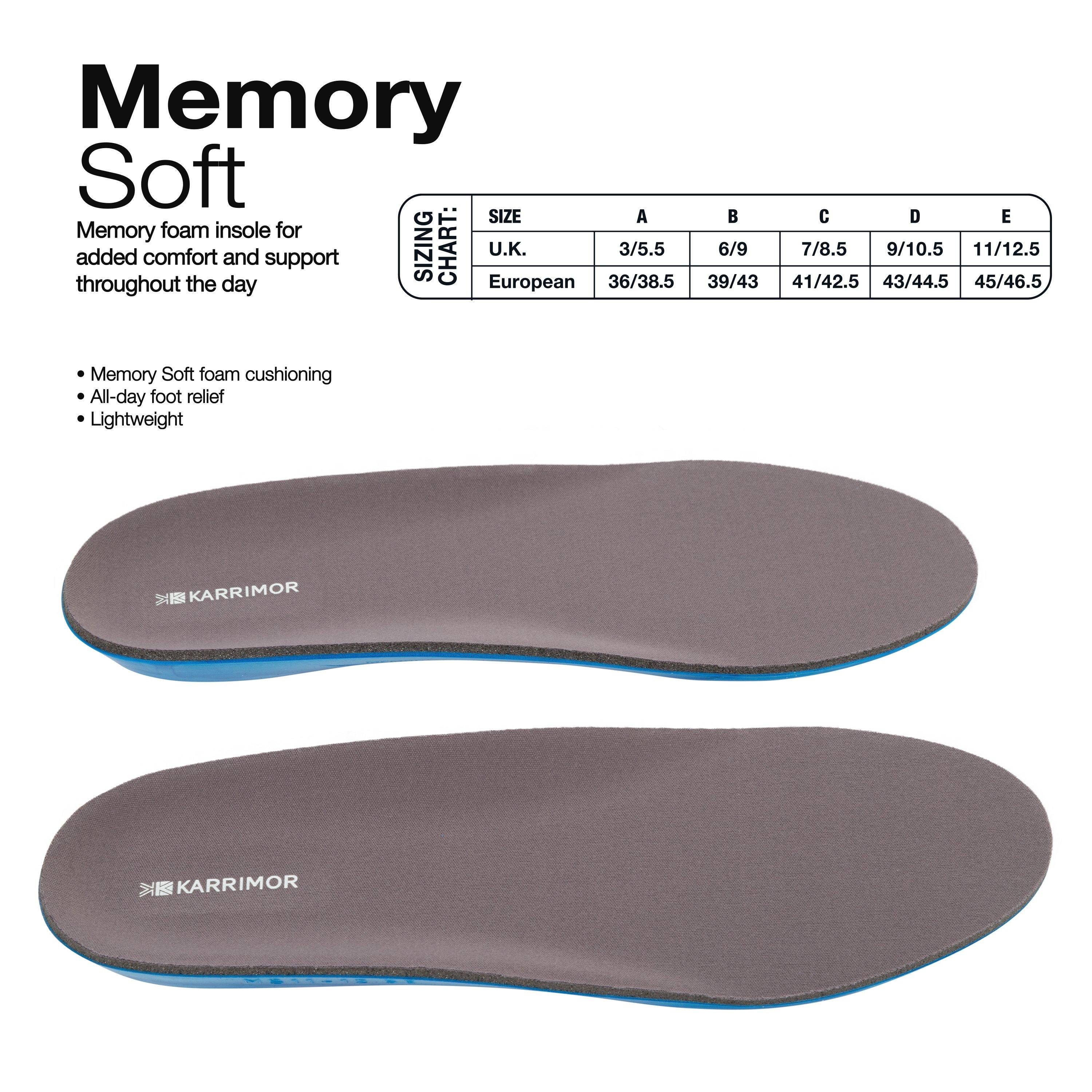 Karrimor Men's Memory Foam Insole