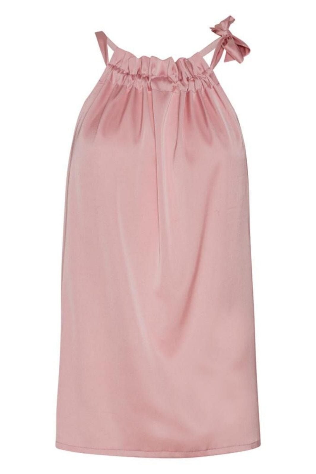 Karmamia Ruffle Tie Top fondant pink
