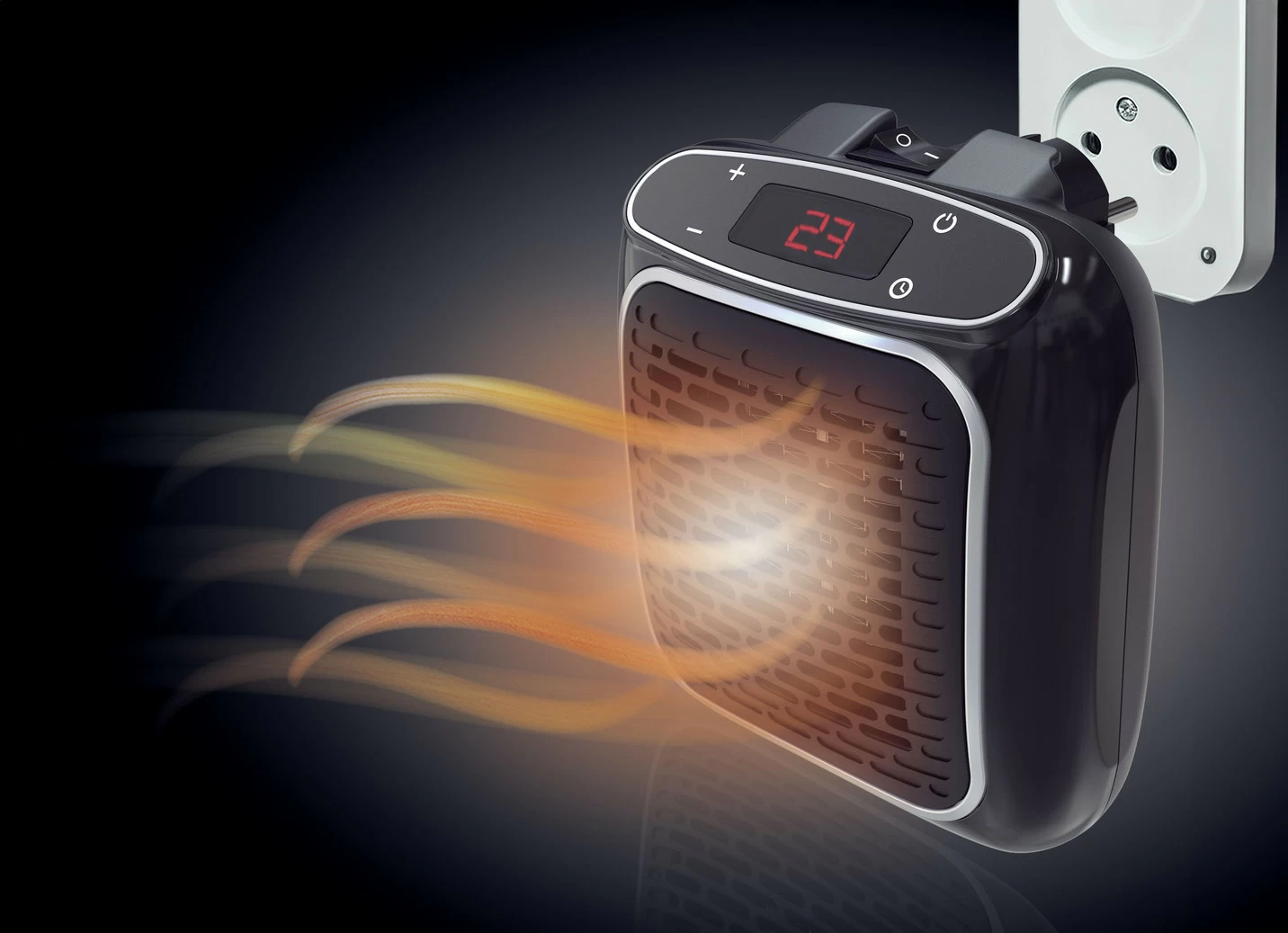 Mini-Heizung mit Thermo-Keramik-Heiztechnologie