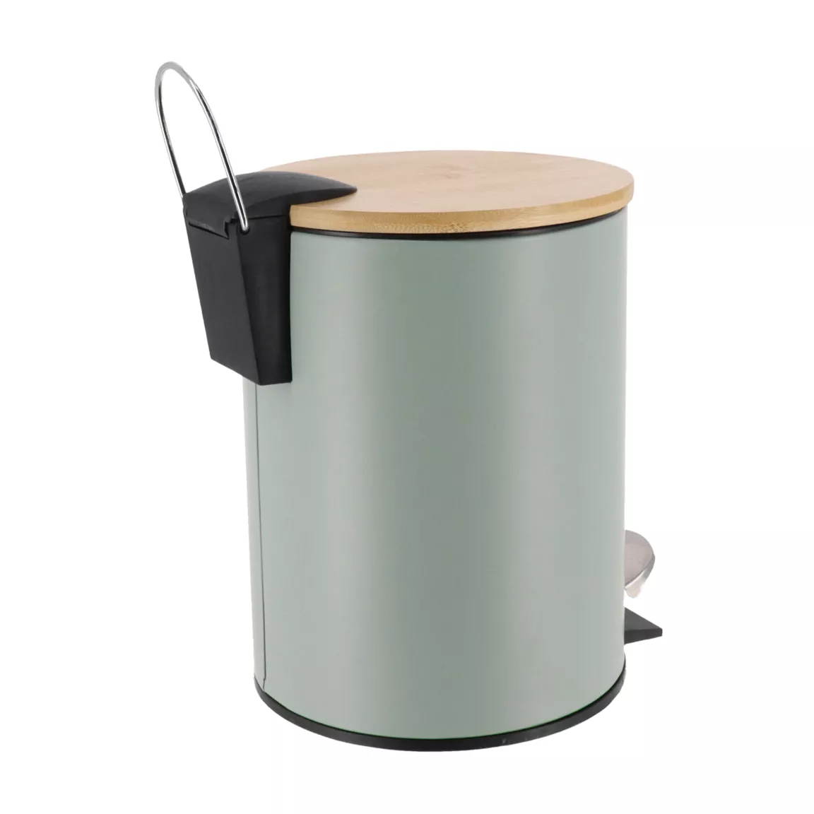 Poubelle à pédale avec frein de chute Timeless Vert eucalyptus
