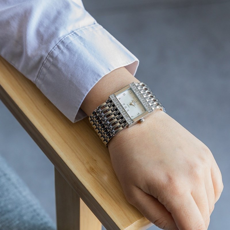 Montre pour Femme Métal Strass GIORGIO