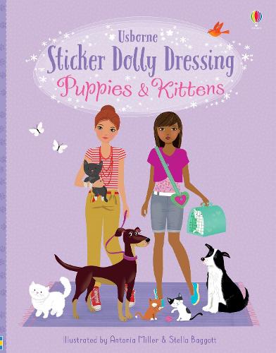 Sticker Dolly Dressing Puppies & Kittens - Sticker Dolly Dressing (Paperback)