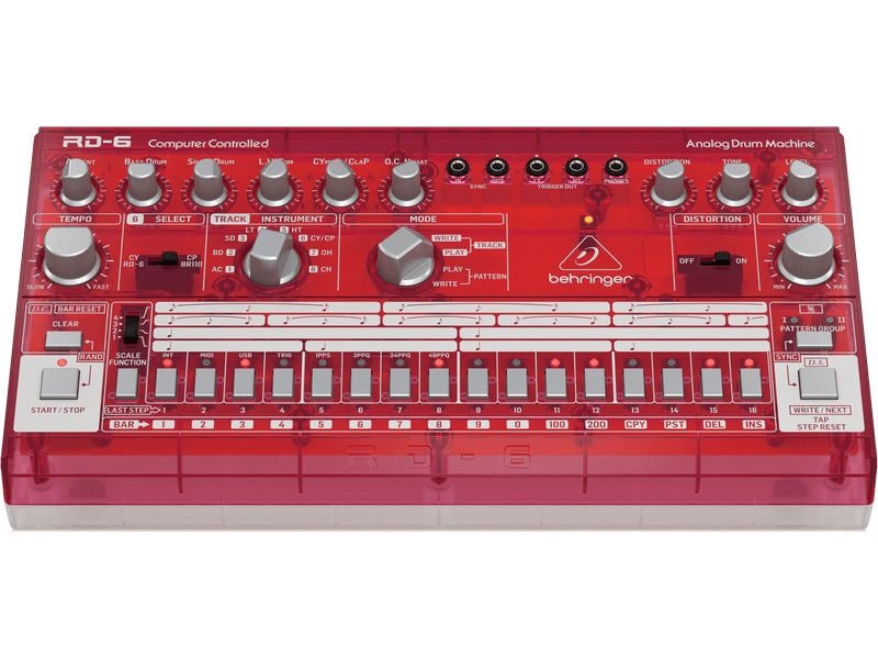 Behringer Drum Machine RD-6-SB Klassische analoge Drum Machine