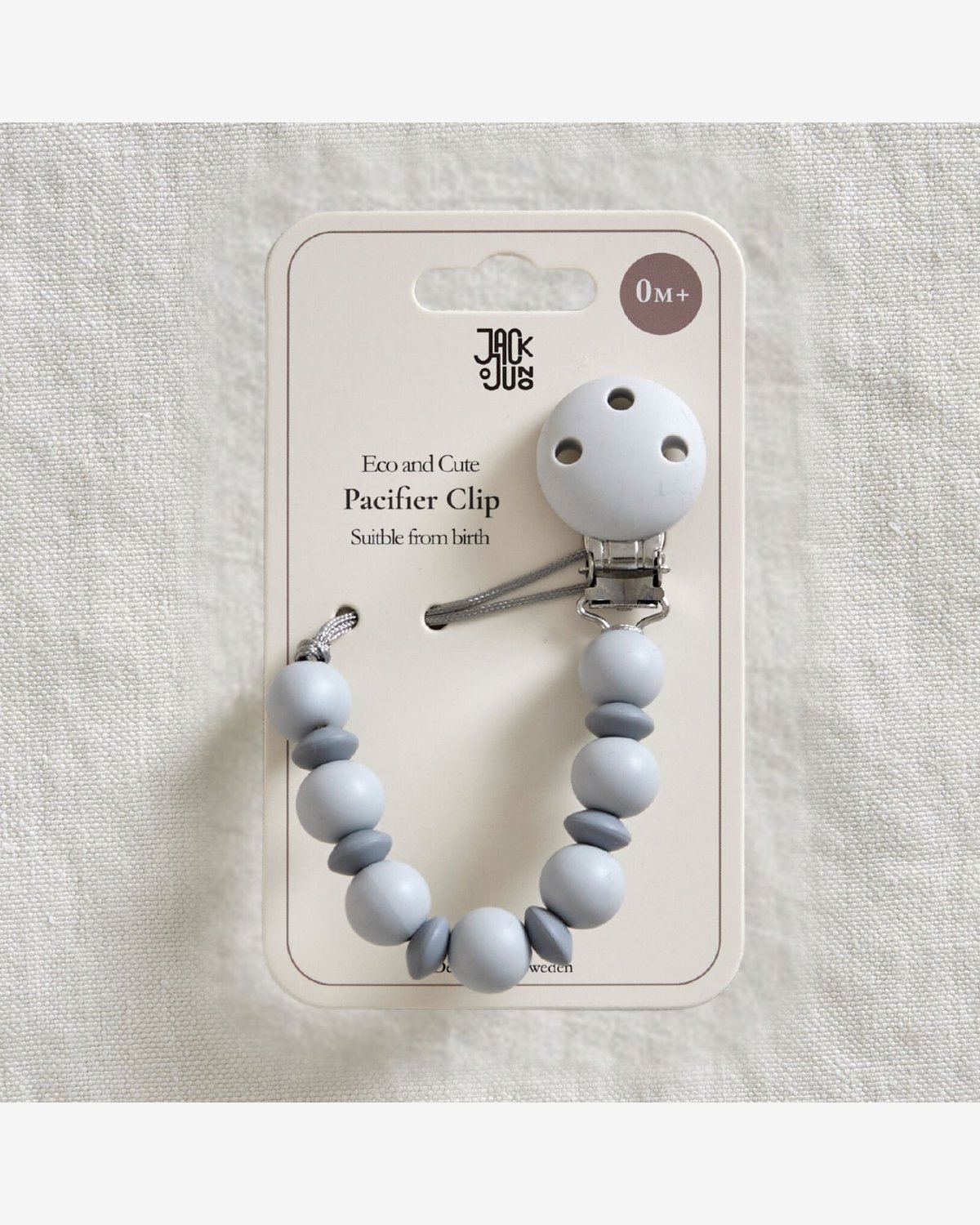 Smokkesnor med Perler – Silikon | Bubble Pacifier Clip