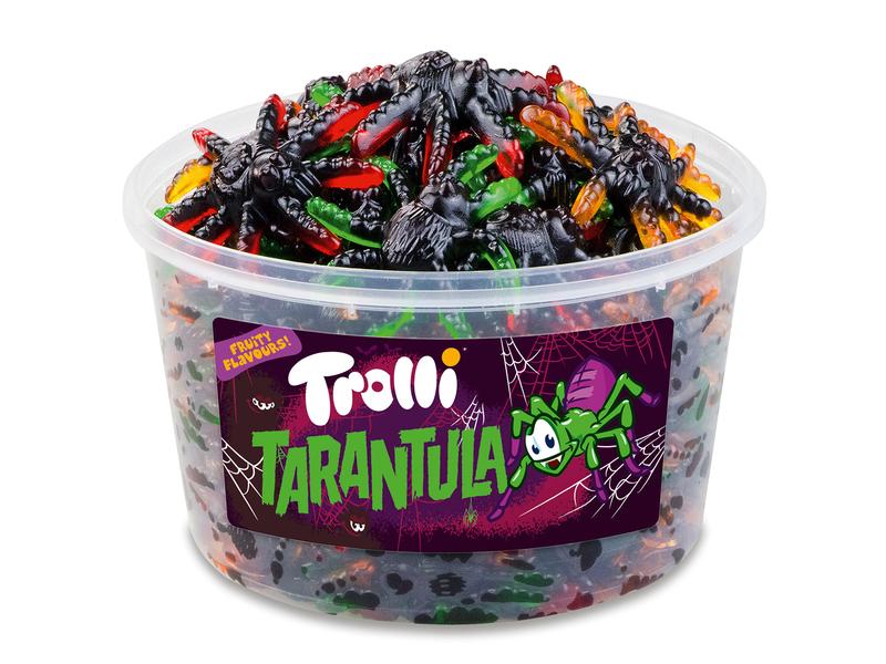 Trolli Halloween Tarantula Gummibonbons 1.1 kg Bunte Fruchtgummi-Taranteln für Halloween