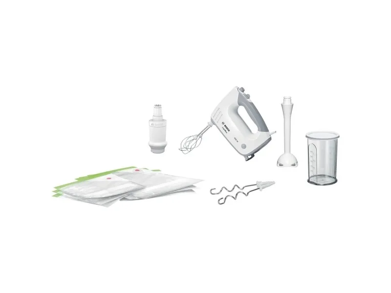 Bosch ErgoMixx MFQ364V0 - Håndmixer - 450 W - hvid
