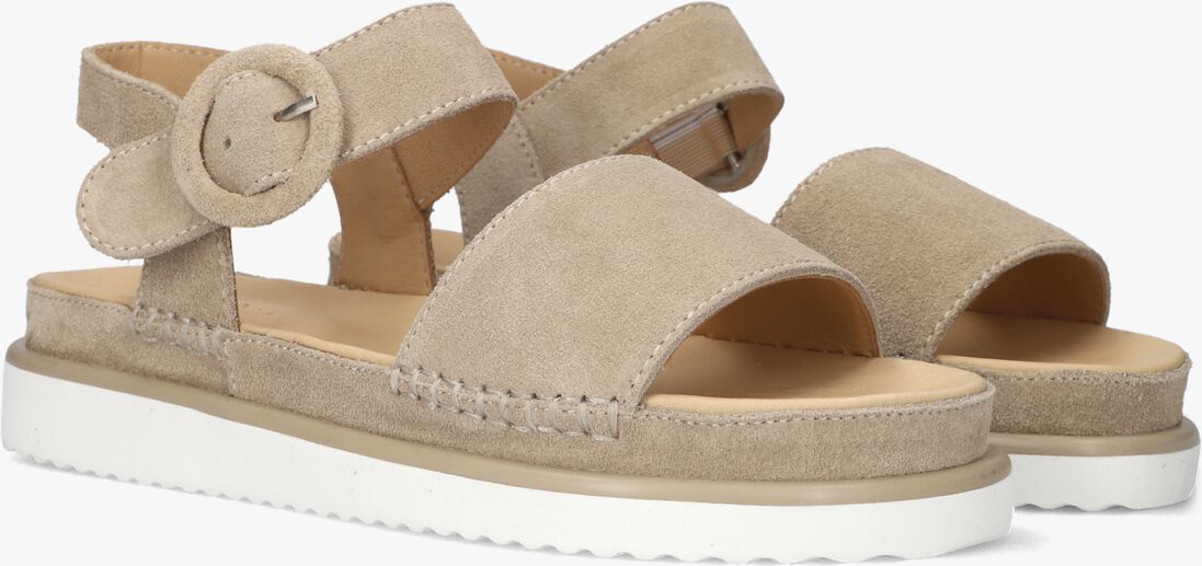 beige ayana platte sandalen 11865