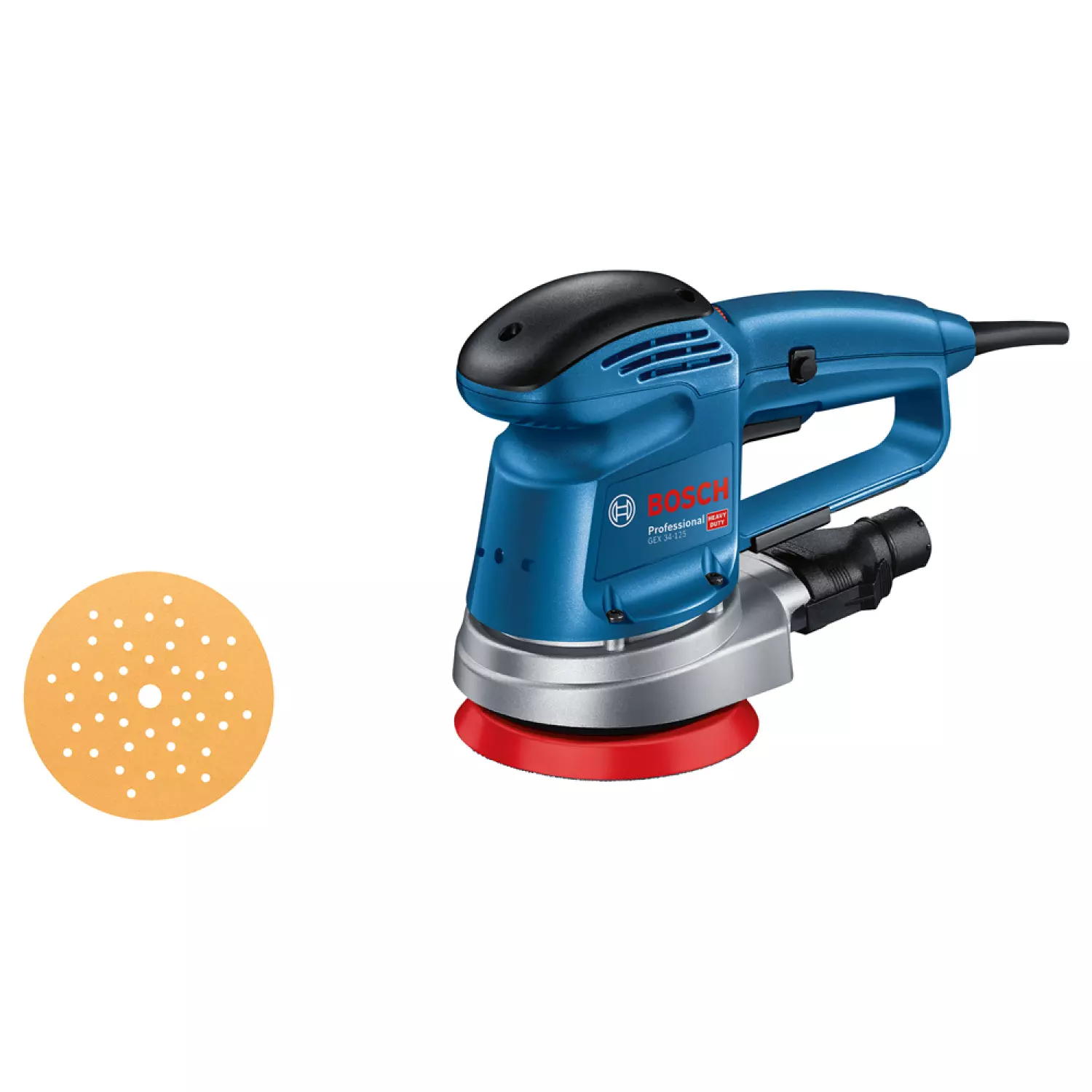 Bosch GEX 34-125 Excentrische schuurmachine - 340W - 125mm