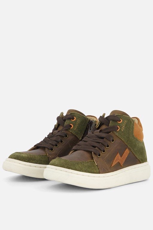 Muyters Sneakers groen Leer