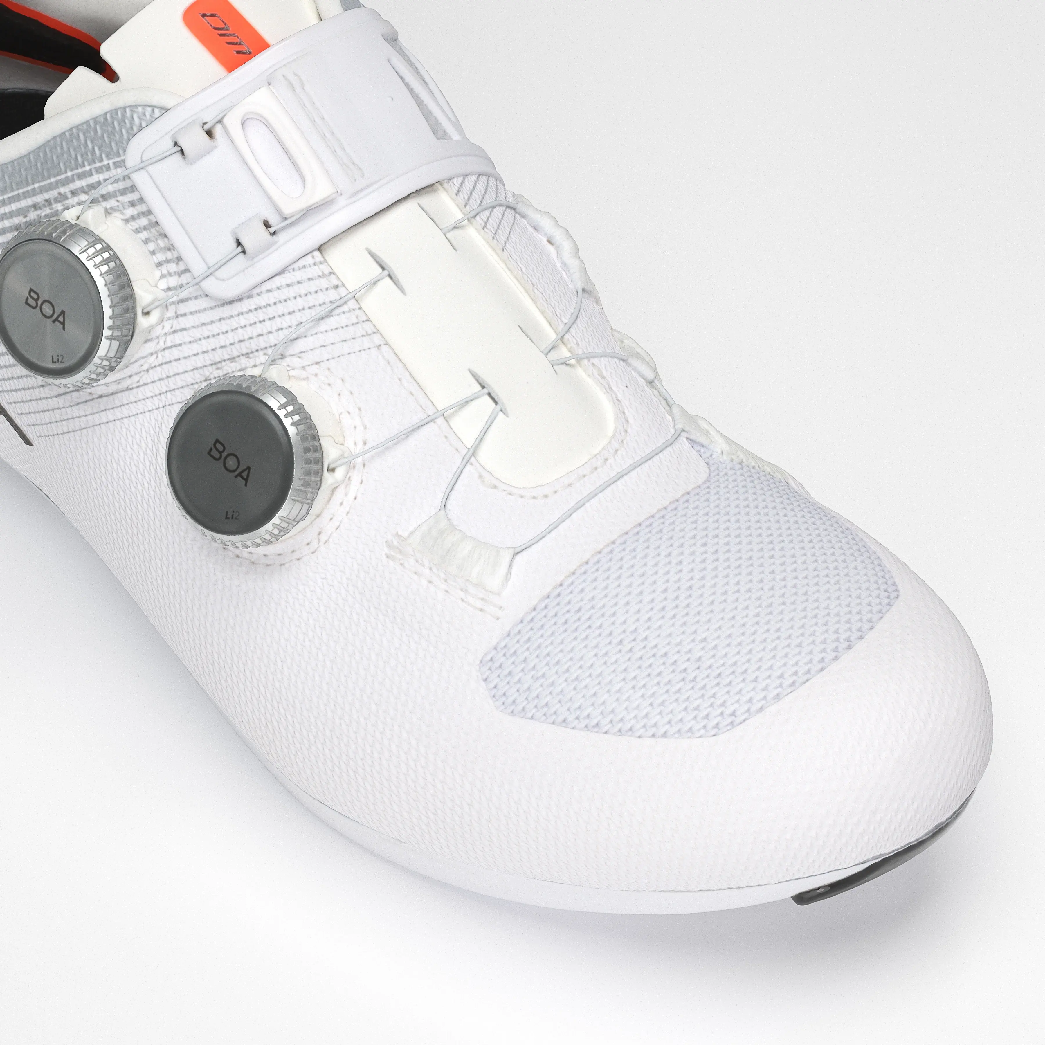 DMT KR0 Evo Wielrenschoenen Wit/Zilver