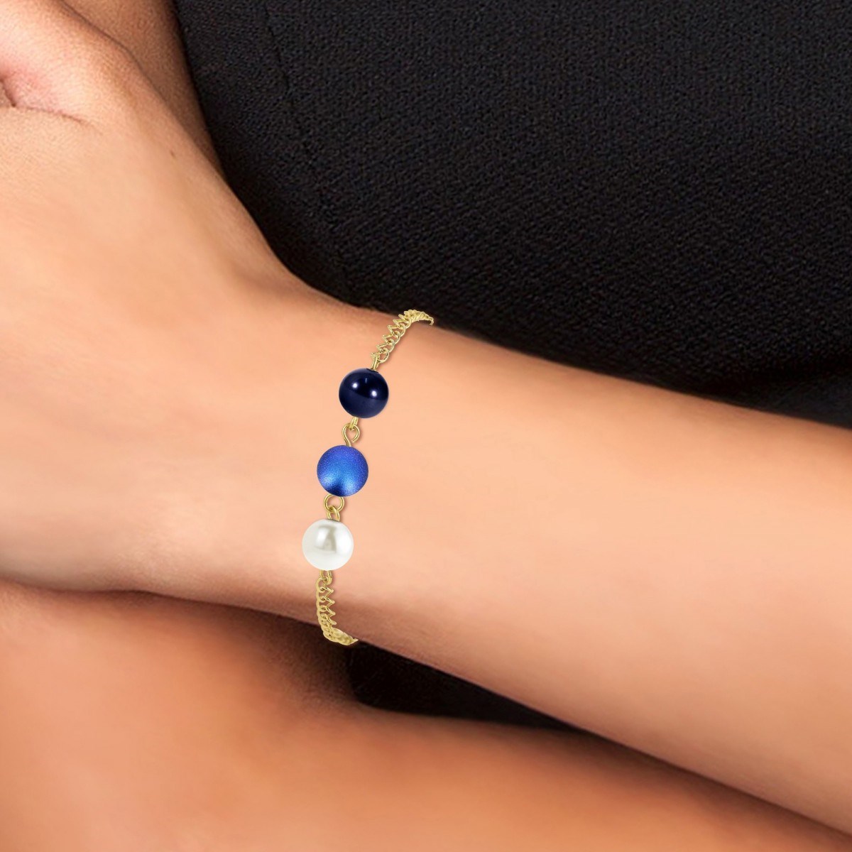 Bracelet SC Crystal orné de perles scintillantes