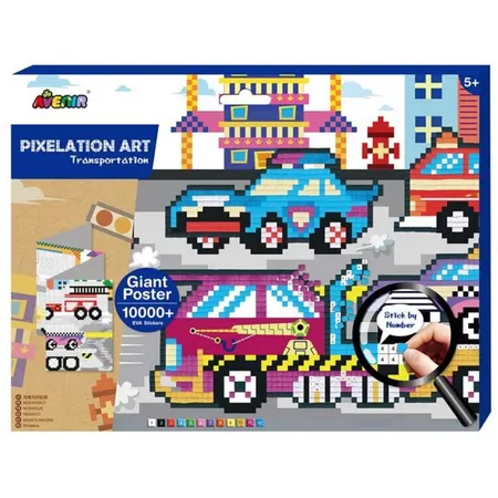 Avenir Pixelation - Art Transportation