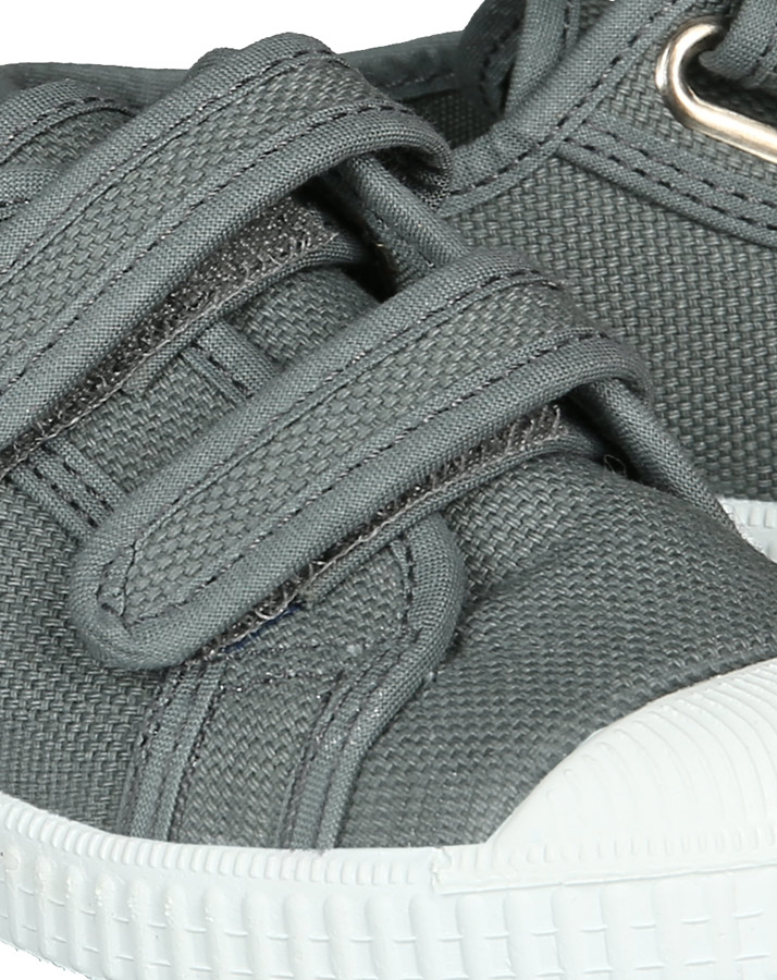 Klett-Stoffschuhe MARINO in grau
