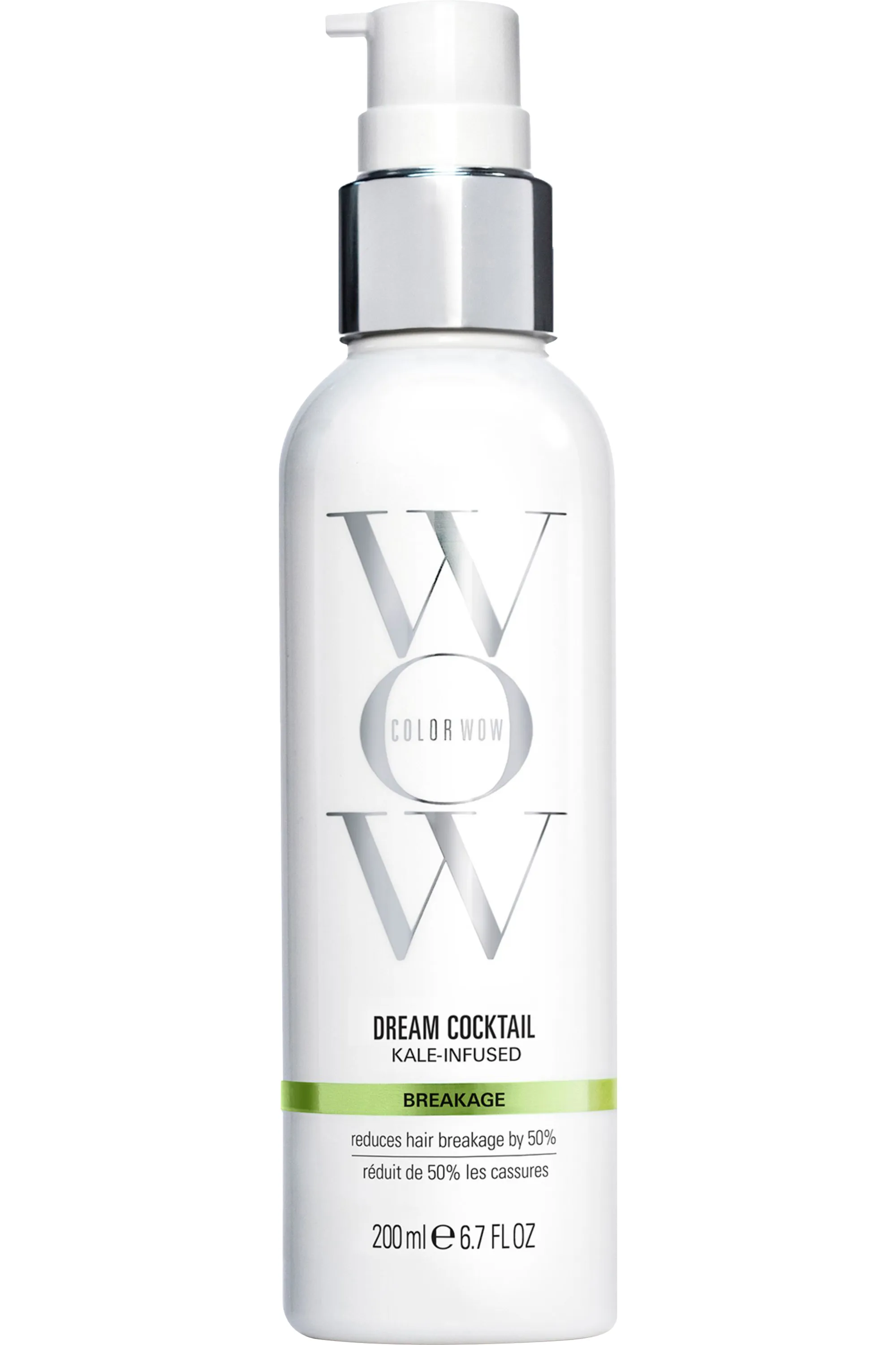 COLOR WOW Soin sans rinçage pour cheveux abîmés Kale Cocktail-200 ml