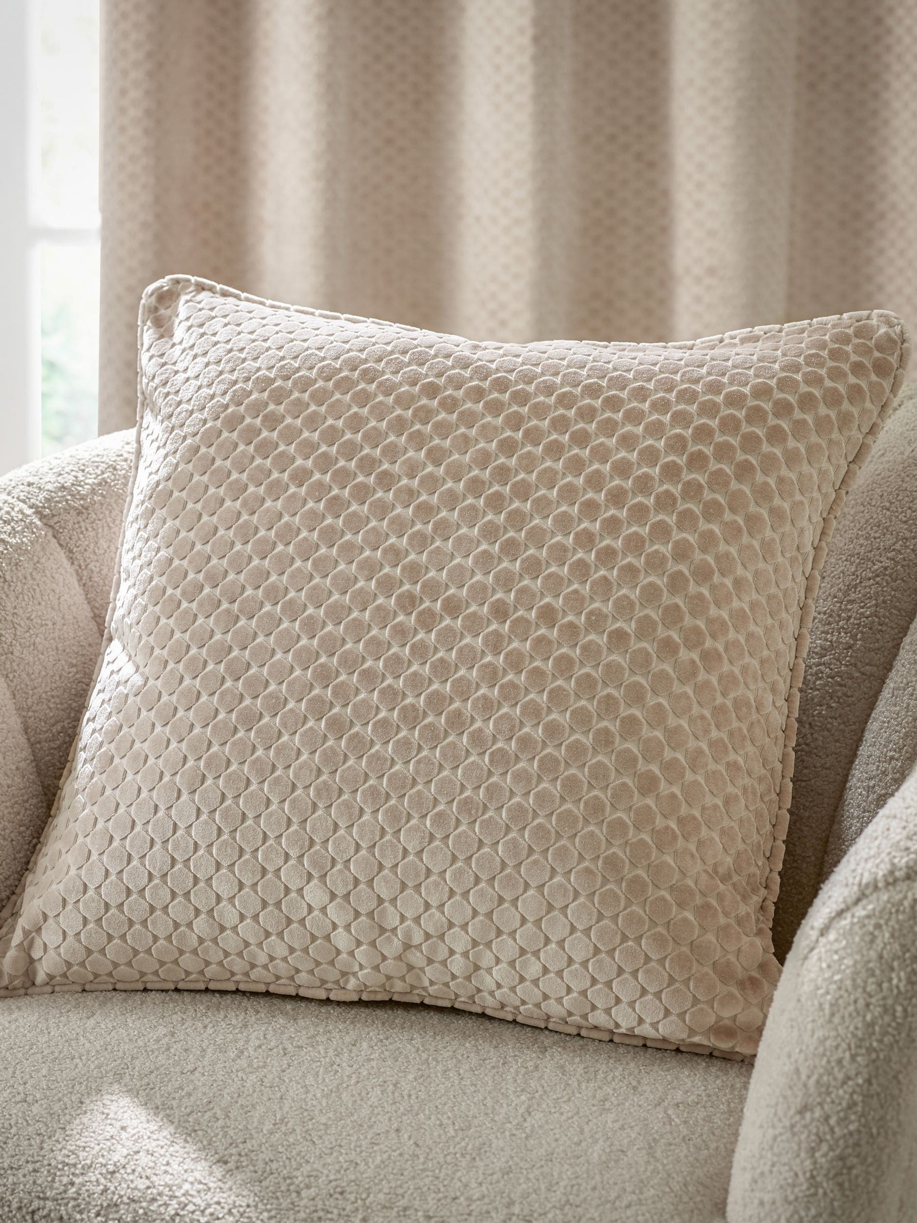 Paoletti Crushed Velvet Cushion
