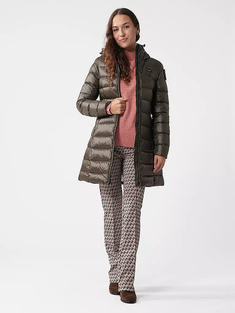 BLAUER Daunenjacke AGNES olive