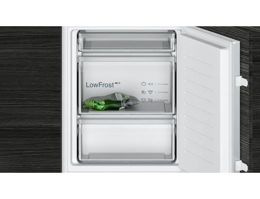 SIEMENS - Réfrigérateur congélateur encastrable KI86VNSE0, IQ100, 267 litres, Low Frost
