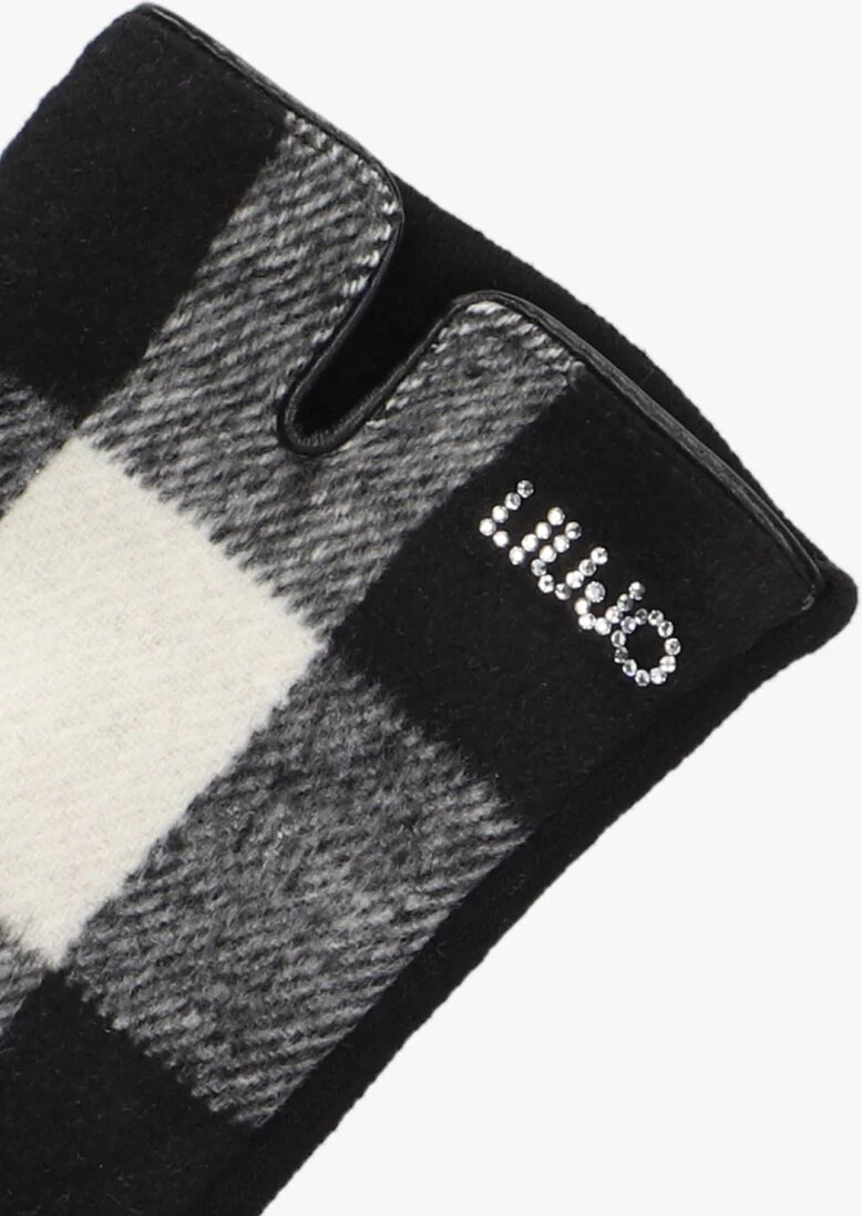 LIU JO witte liu jo handschoenen check gloves
