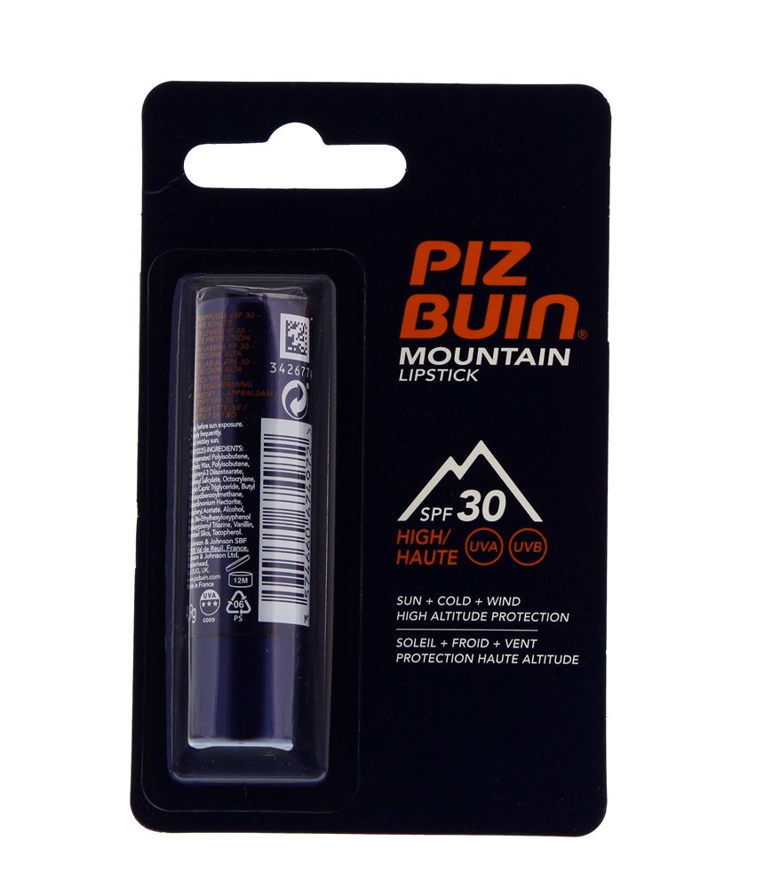 PIZ BUIN Mountain Sun Lipstick Stick SPF 30 4.9 g