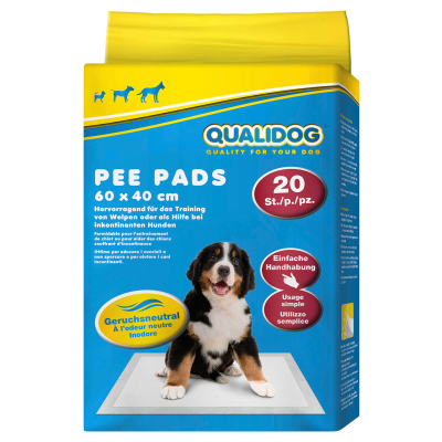 QUALIDOG Puppy Pee Pads geruchslos 20Stk. 60x40cm