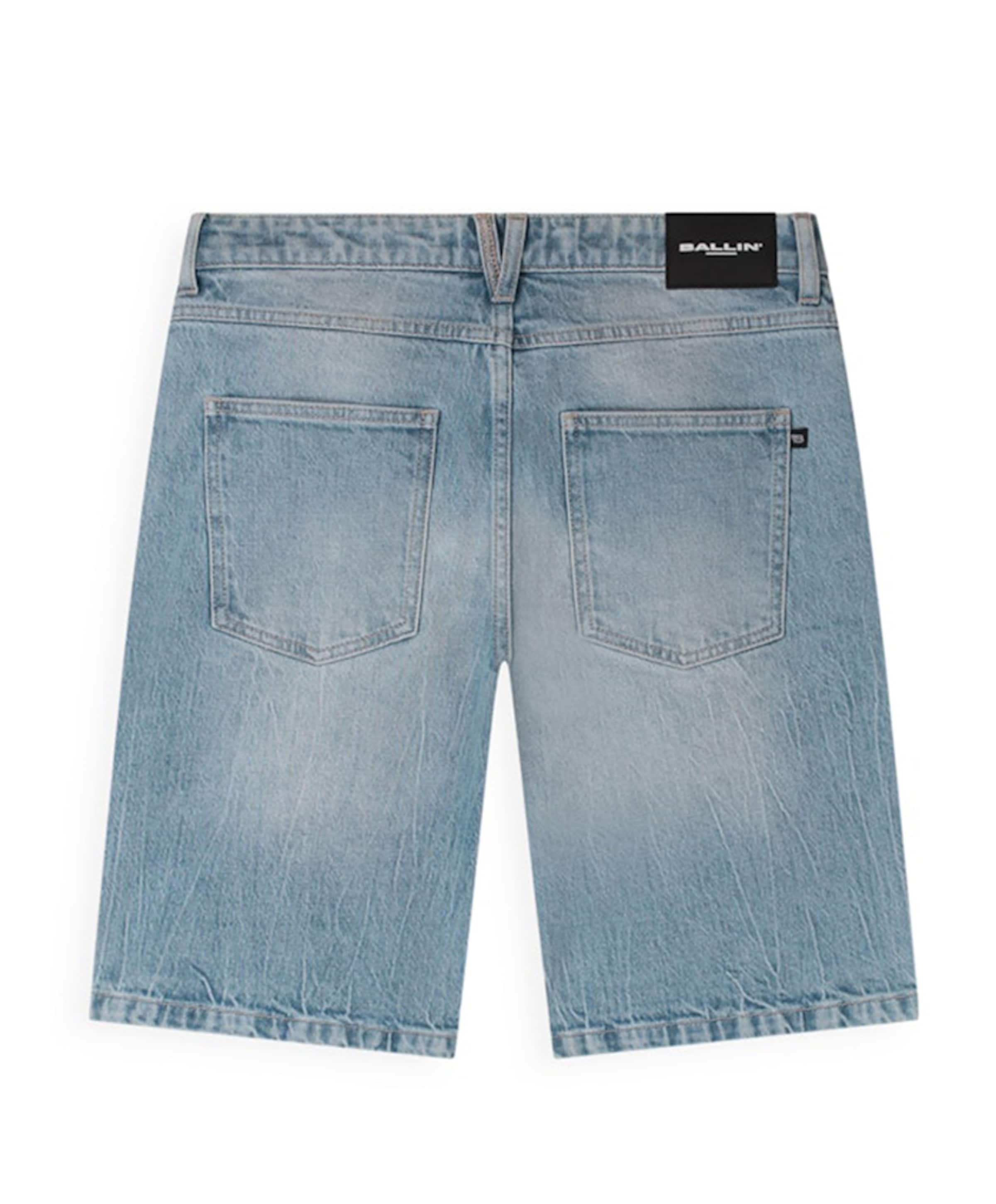 Ballin The Kyle Loose Fit jongens korte broek blauw
