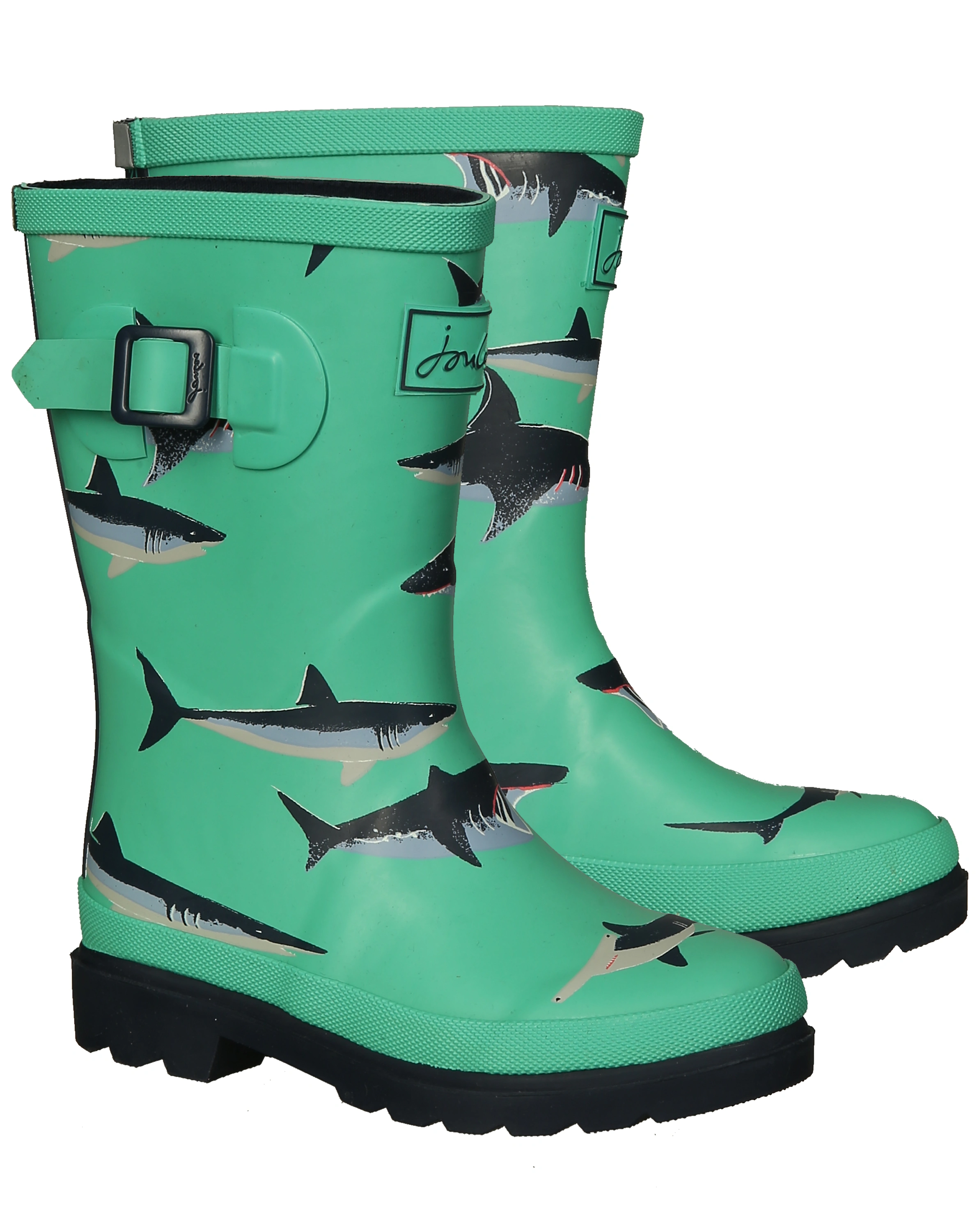 Gummistiefel JNR WELLY - SHARK in grün