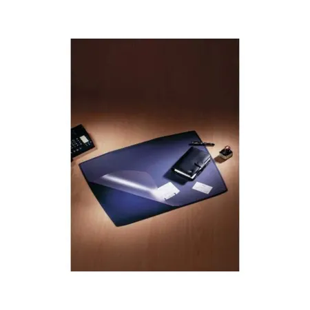 Durable 710207 Schreibunterlage mit Dekorrille, 530 x 400 mm, dunkelblau