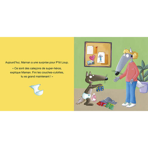P'tit Loup ne met plus de couches - AUZOU EDITIONS