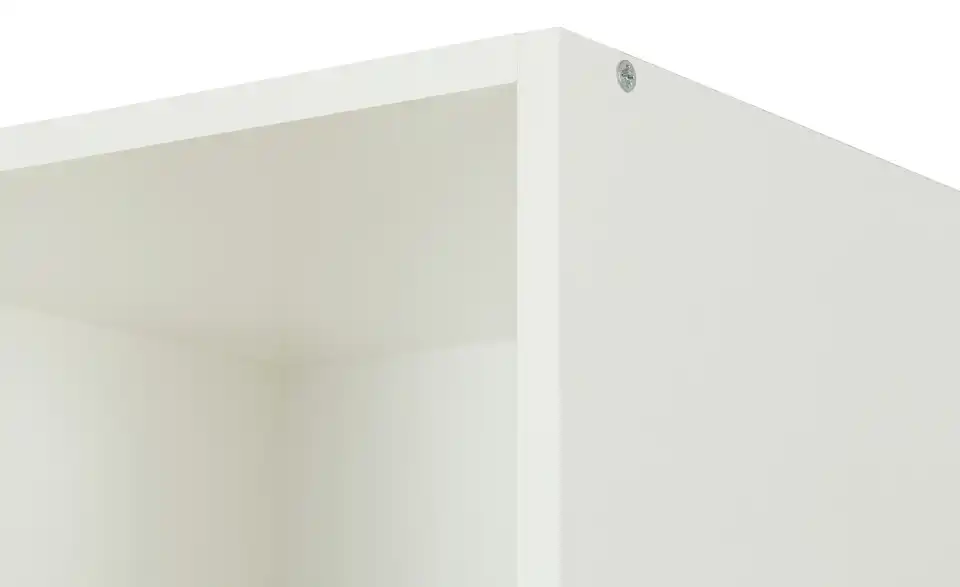 Eckregal Multischrank-System 185 cm Weiß