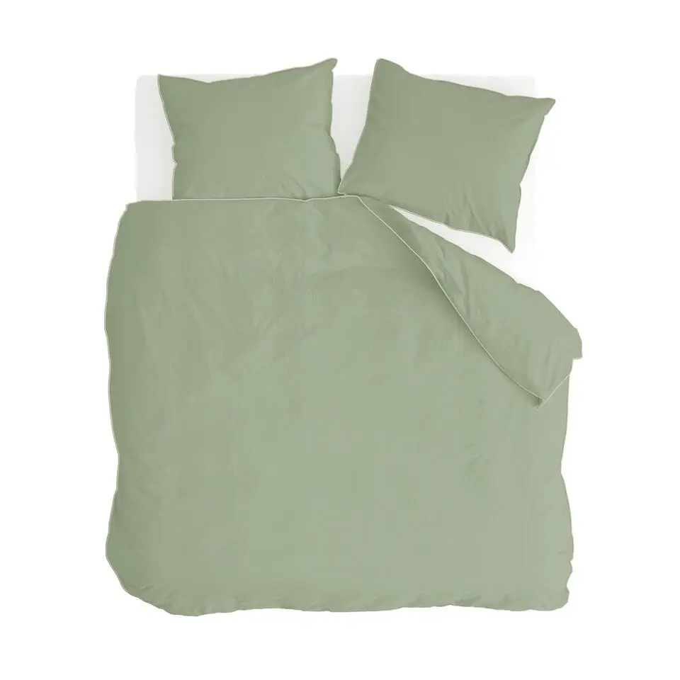 Walra - Dekbedovertrek Sweet Softy - 240x220 cm - Groen