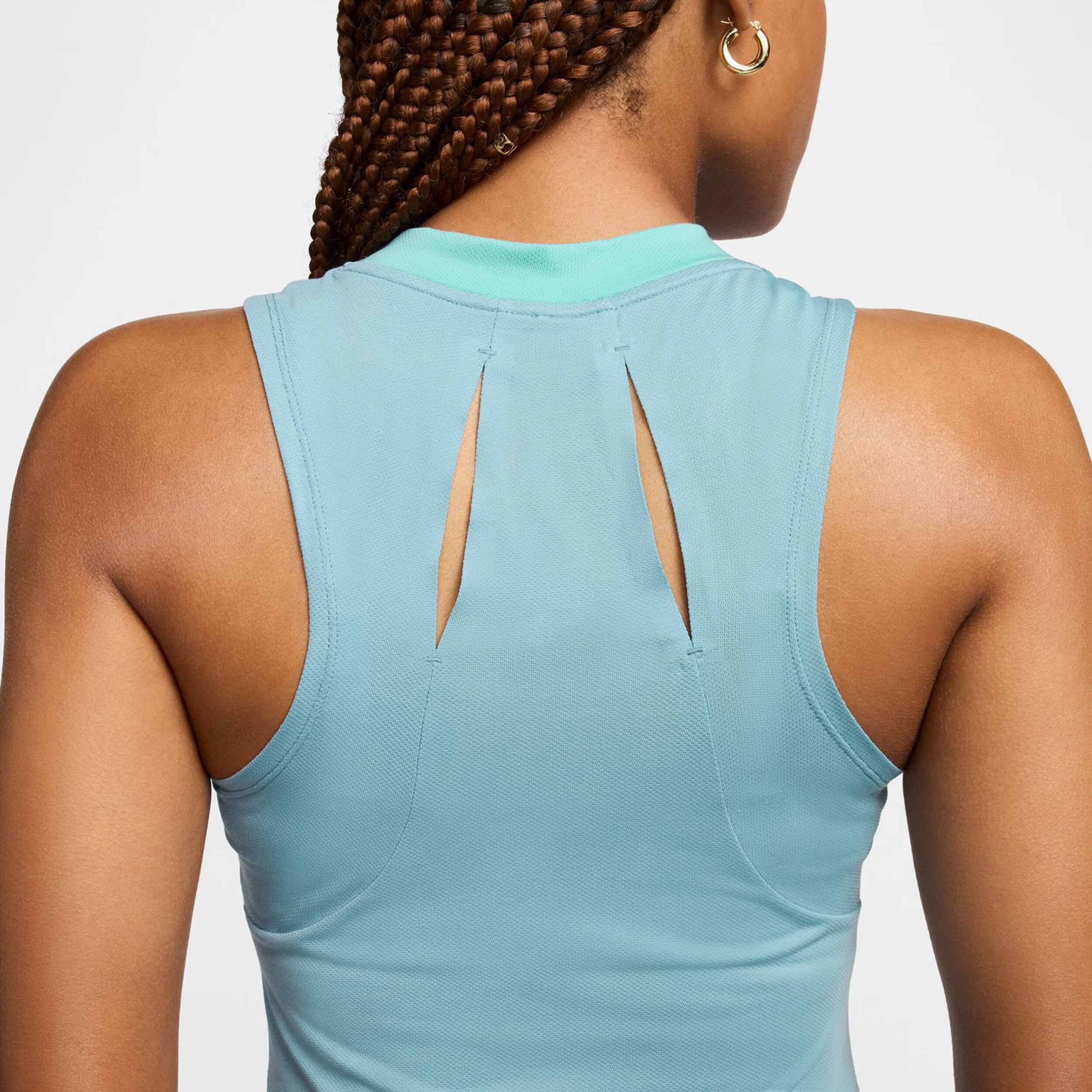 Nike Dri-Fit Court Advantage Débardeur Tank Top Femmes - Turquoise