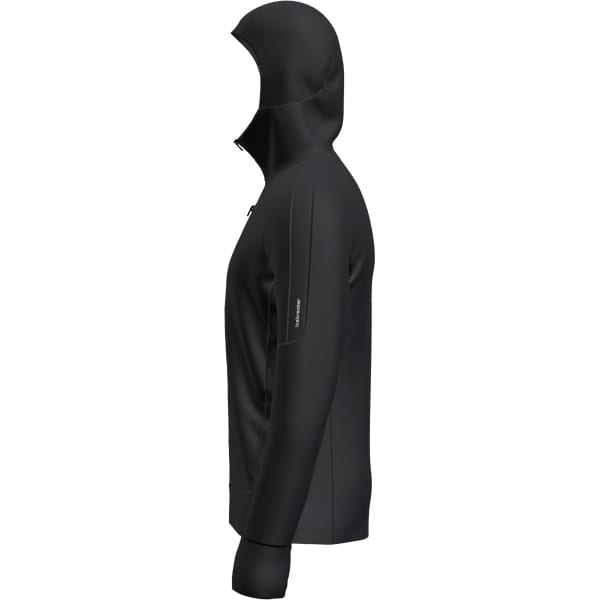 Veste polaire randonnée ICEBREAKER M 260 QUANTUM IV LS ZIP H BLACK
