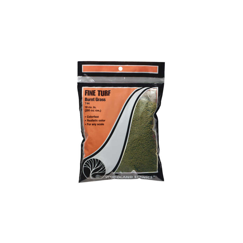 Woodland Scenics - Flocage Fin en Sachet Burnt Grass