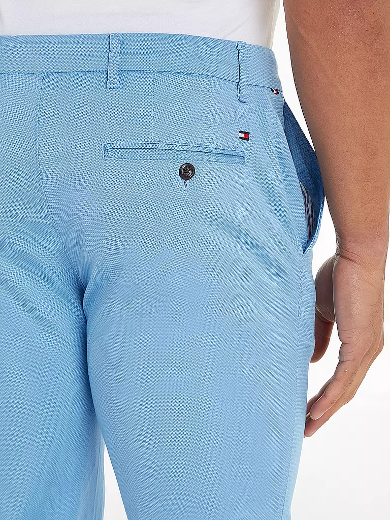 TOMMY HILFIGER Chino Straight Fit DENTON hellblau