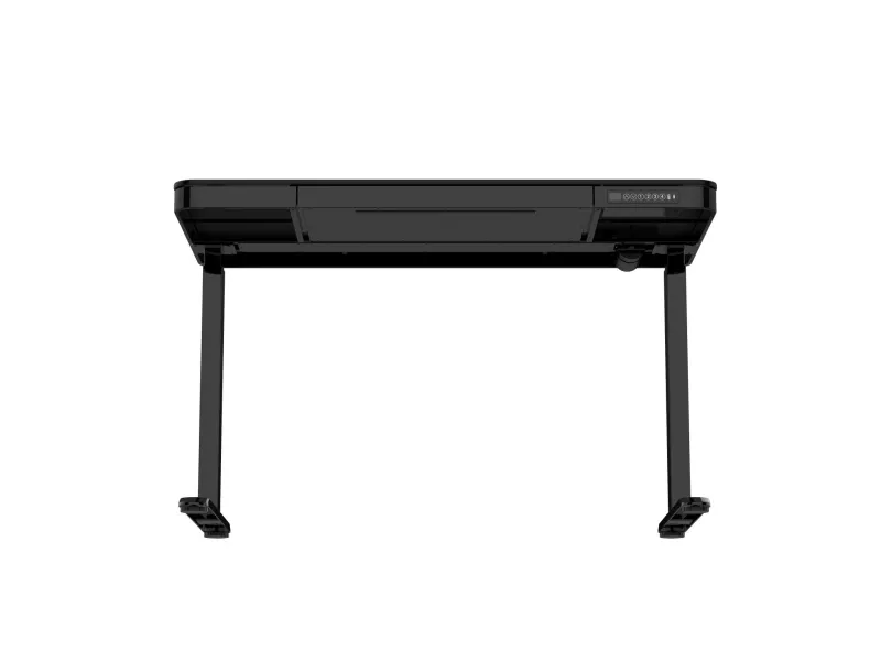 Activejet -skrivebord med elektrisk højdejustering 140x70 ET119W-C sort, Sort, 45 kg, 725 - 1225 mm, Træ, Rektangulær form, Stål