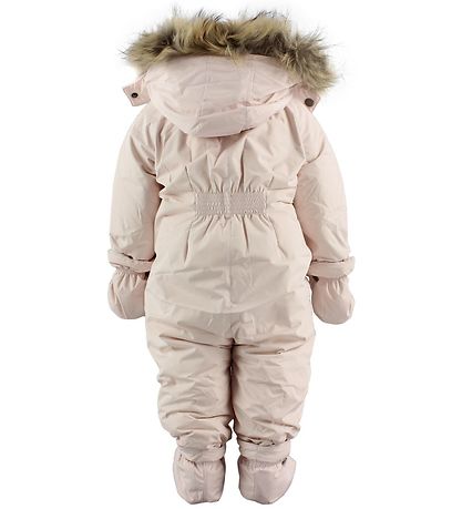 Ver de Terre Schneeanzug m. Pelz - Puder