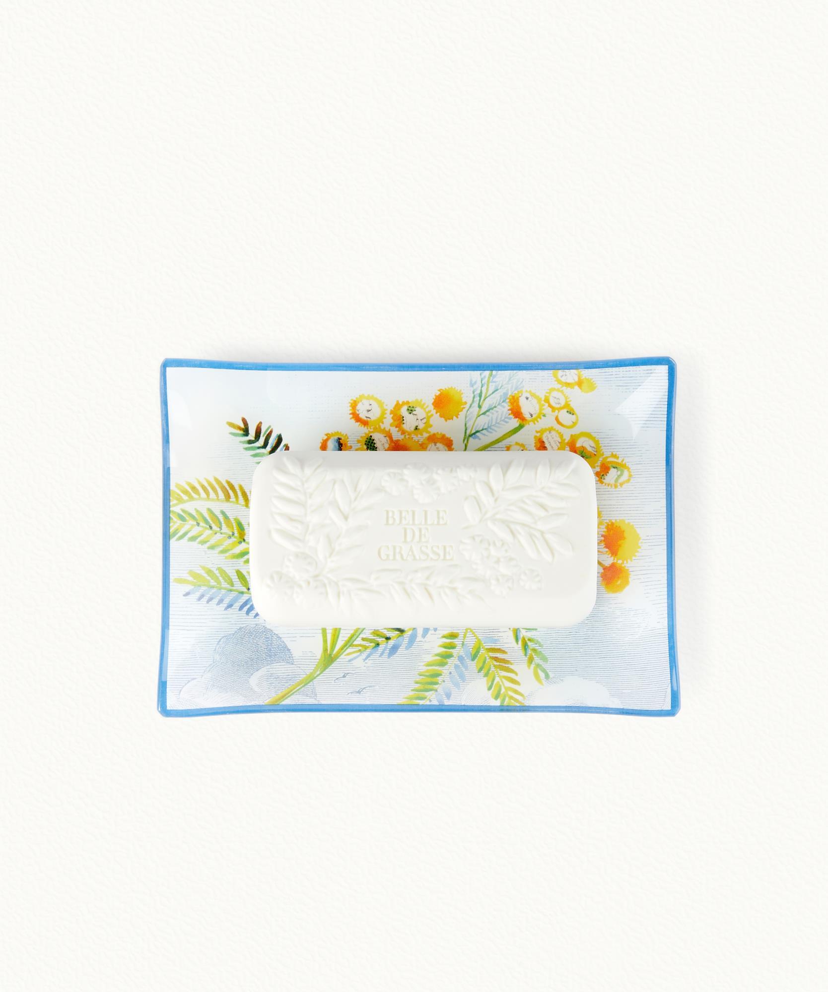 Belle de Grasse  Savon & porte savon - 150g / 10 x 14.5 cm