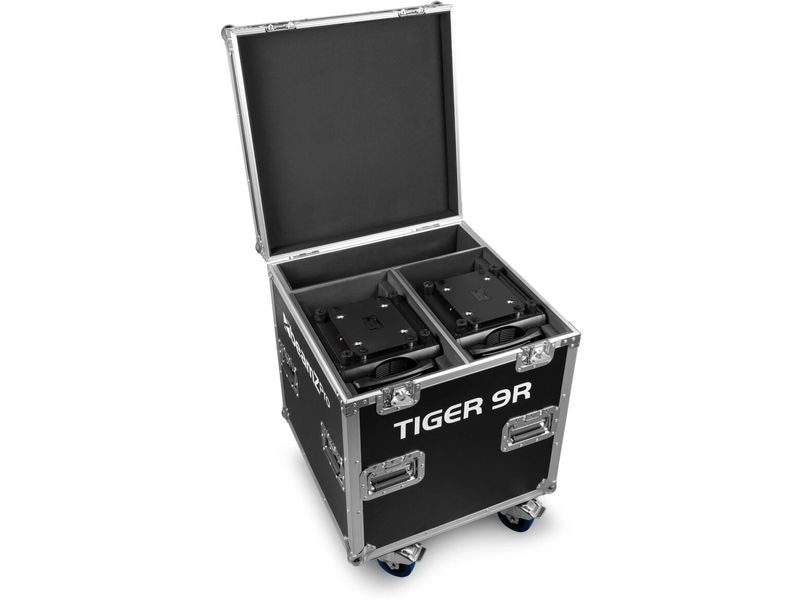 BeamZ Pro Flightcase FC-9R Flightcase für 2x Tiger 9R Moving Heads