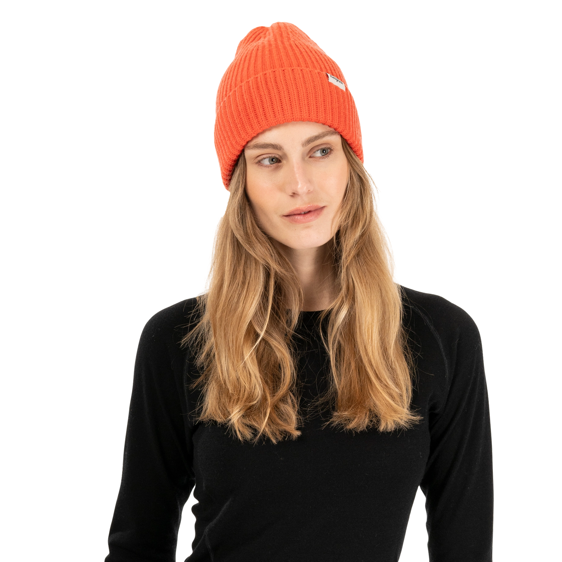 Nordmarka Merino Beanie Peachy Red